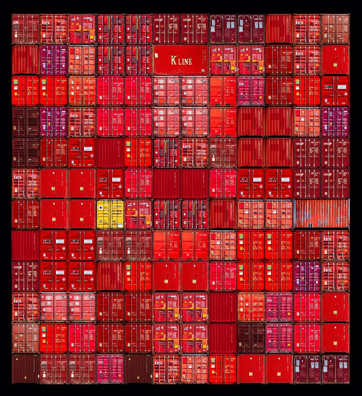 Color Photograph Didier Engels - C'est mon rouge