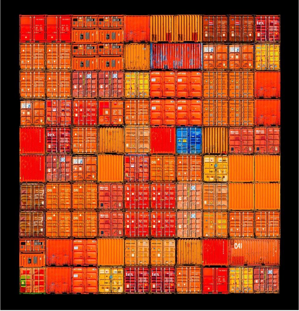 Abstract Photograph Didier Engels - Petite mandarine