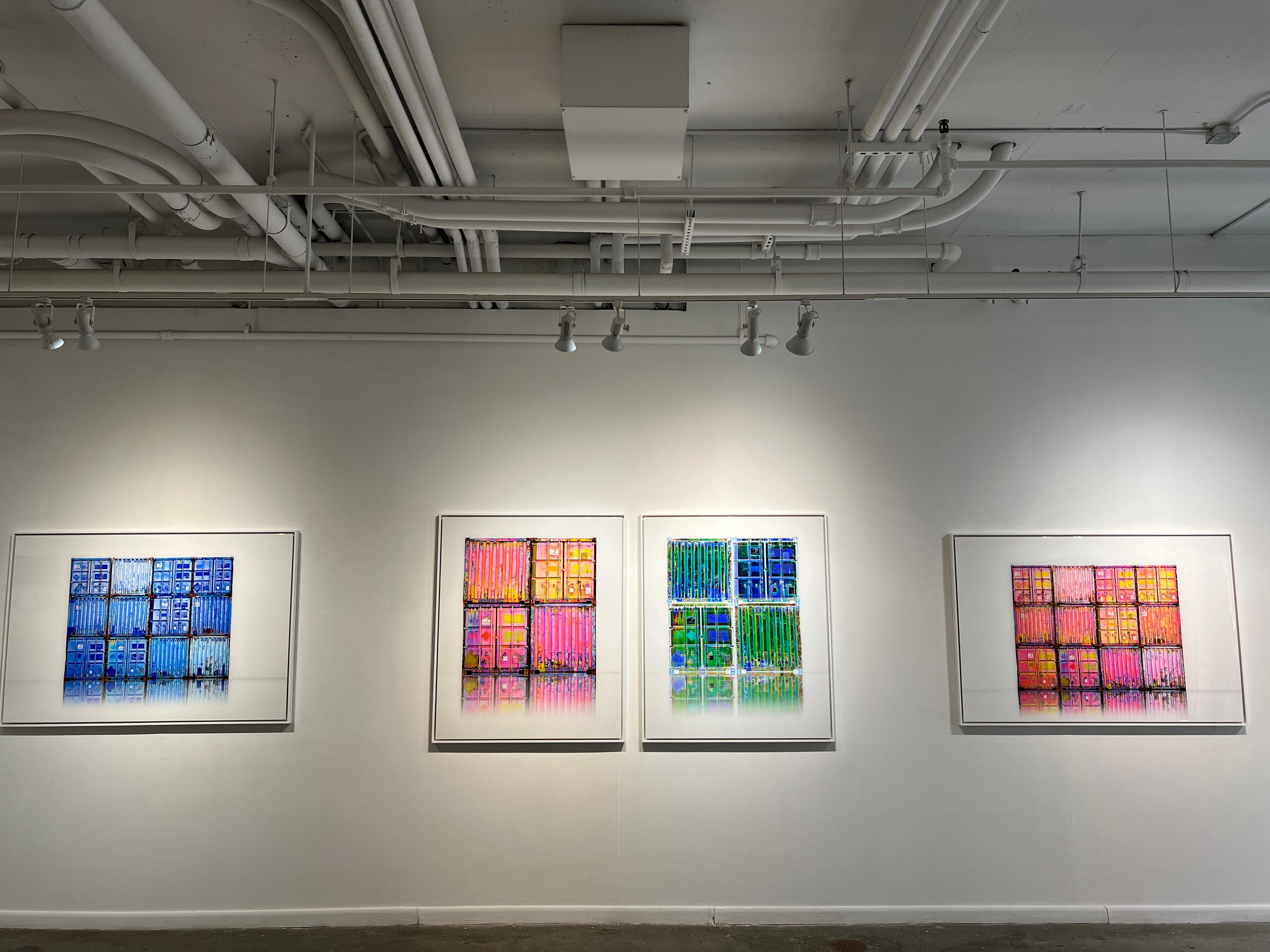 Nega Four (vert) - Contemporain Photograph par Didier Engels