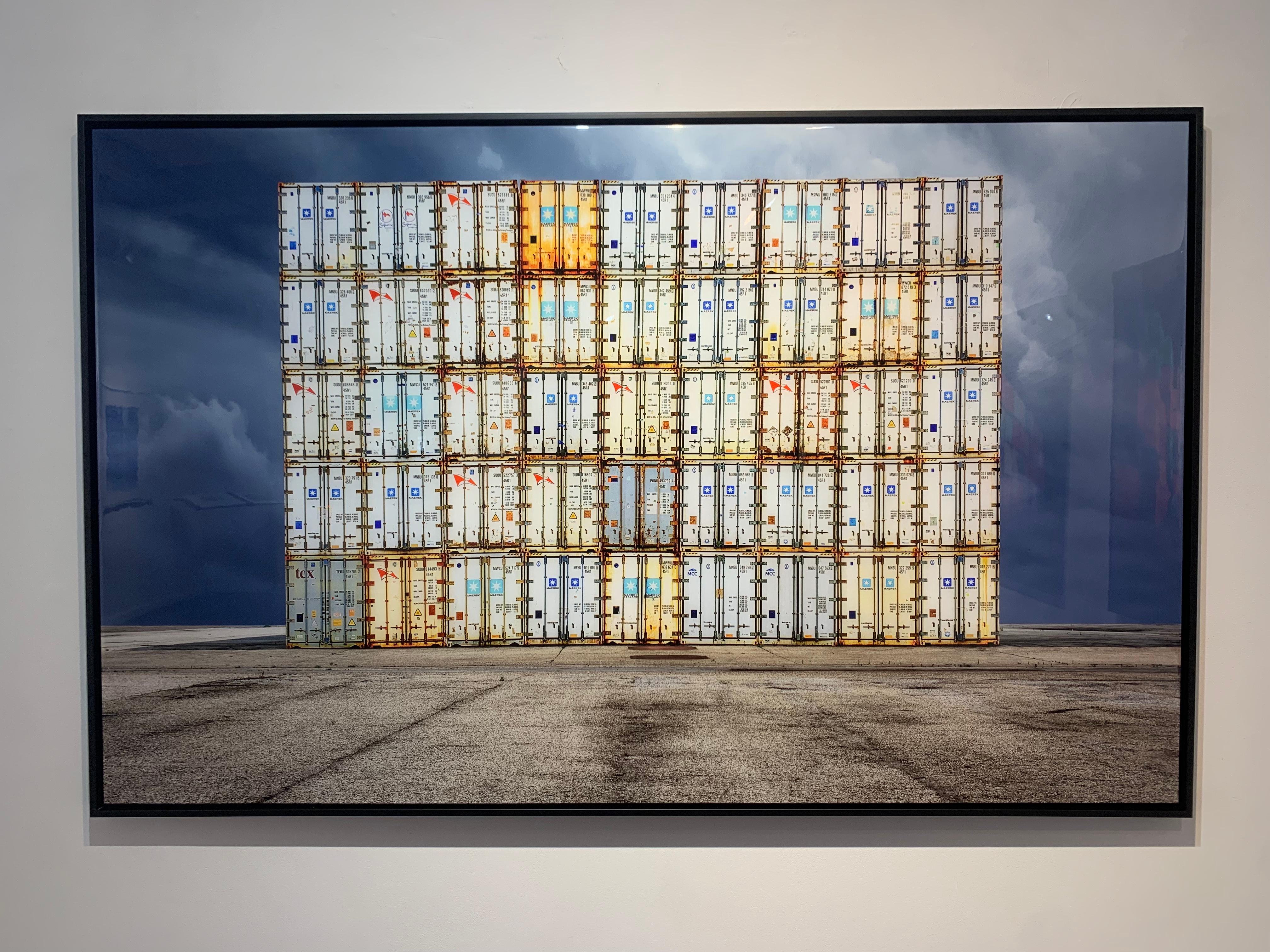 Tetris (Employee du mois) - Photograph de Didier Engels