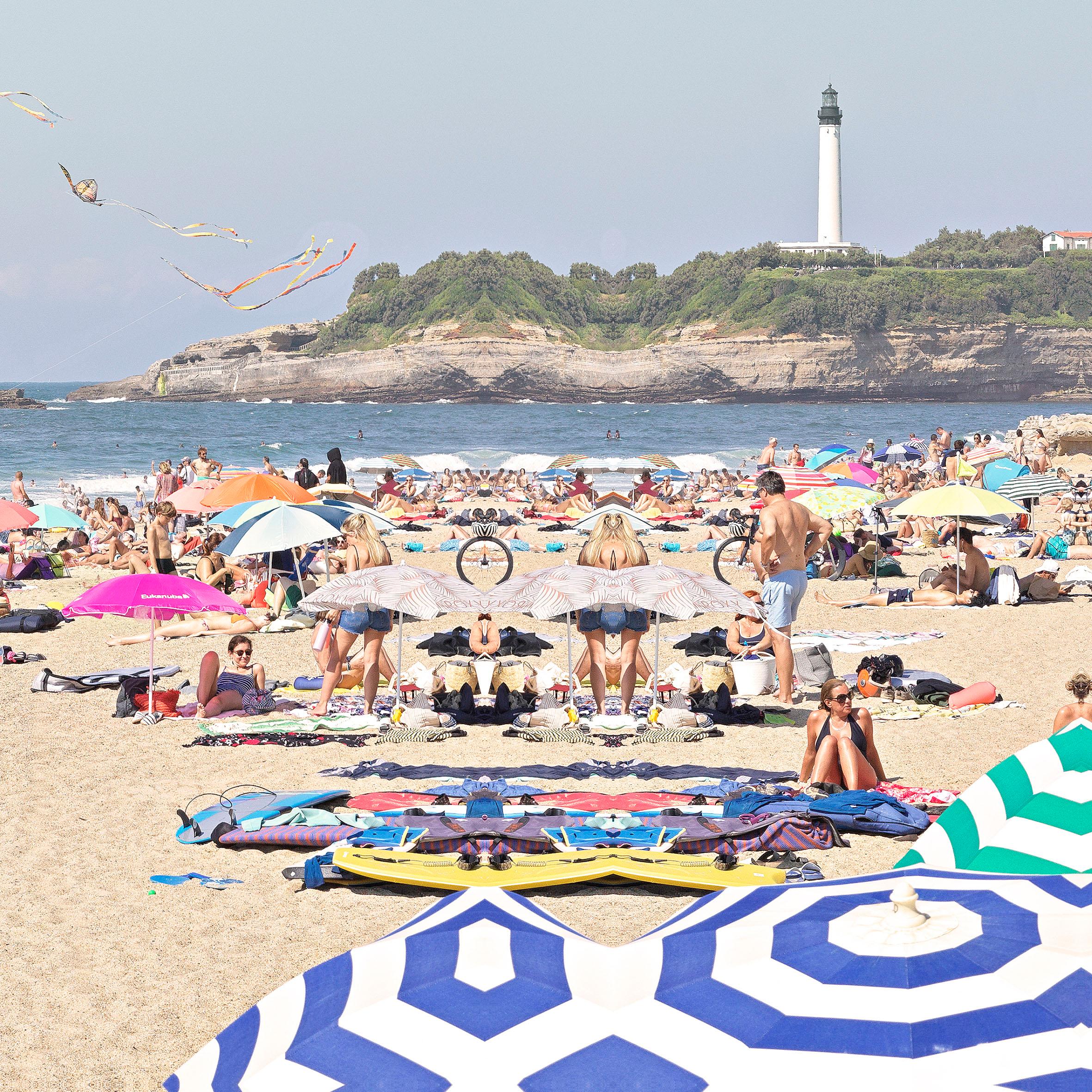 „BIARRITZ – 0804“, Fotografie von Didier Fournet (39x39), 2022 im Angebot 1