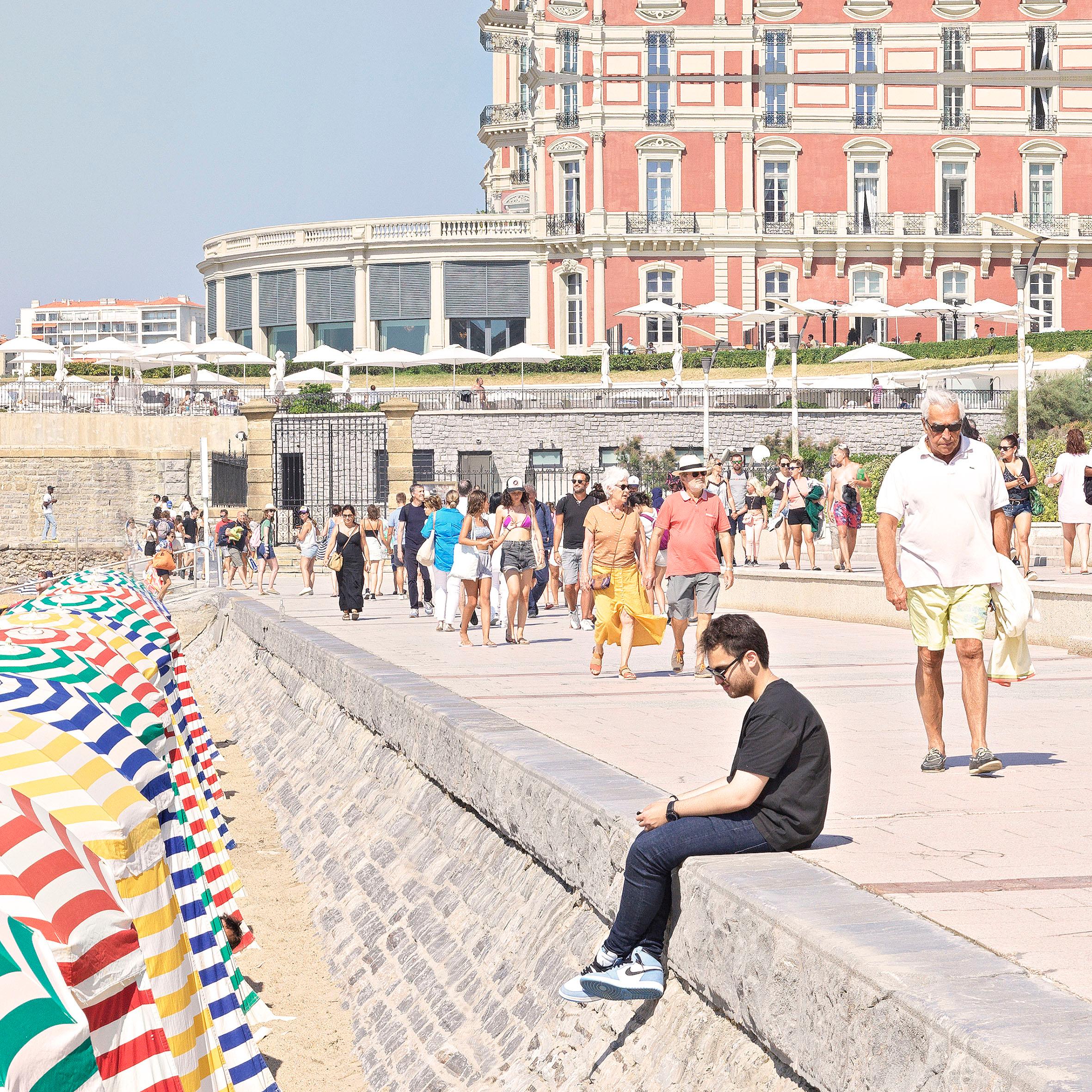 „BIARRITZ – 0804“, Fotografie von Didier Fournet (39x39), 2022 im Angebot 2