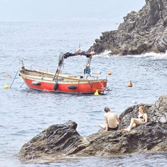 ""Manarola", Fotografie von Didier Fournet (39x39 Zoll), 2022