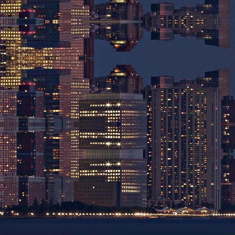 « NYC Sky Line Full Manhattan Hudson River », photographie de Didier Fournet, 2018 en vente 2