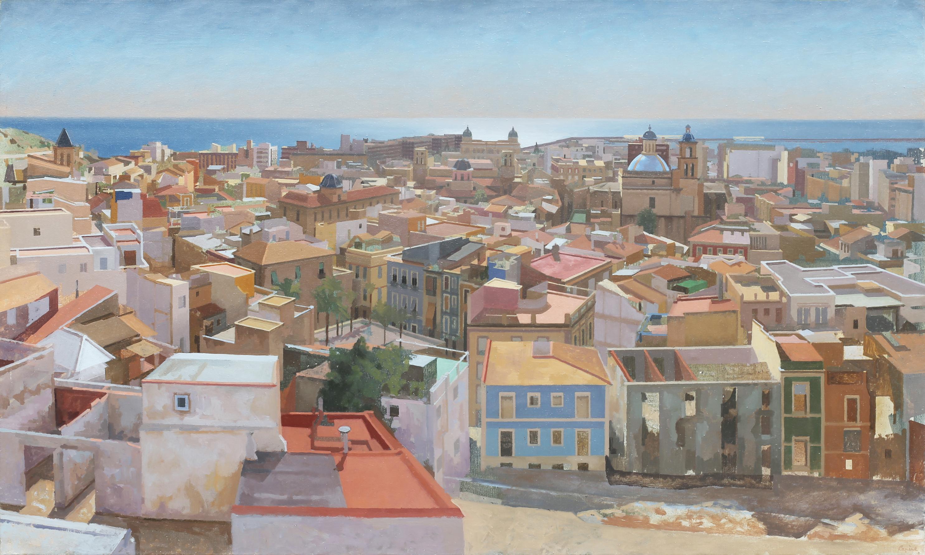 Figurative Painting Didier LAPÈNE - Alicante, Espagne