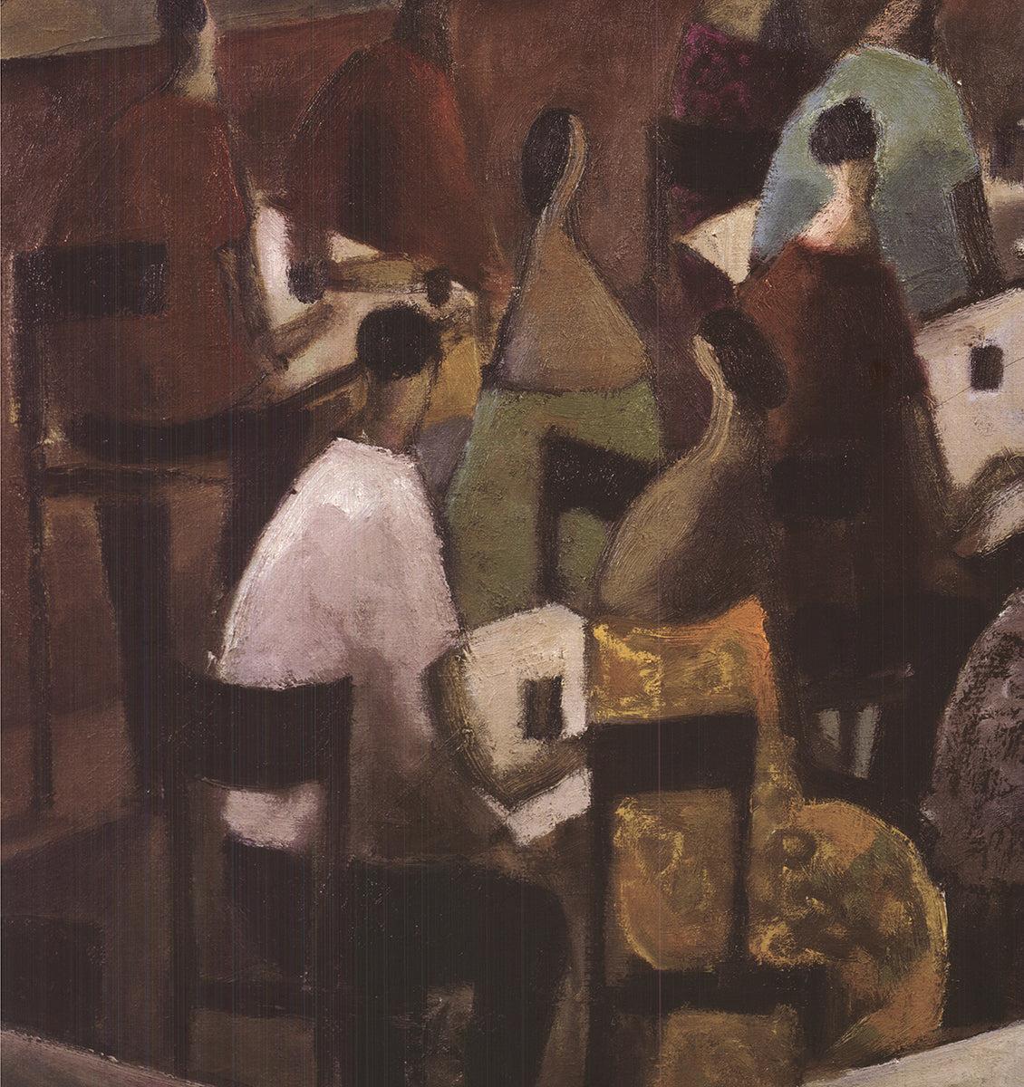 Didier Lourenco Jazz Club 2005 - Lithographie offset 1