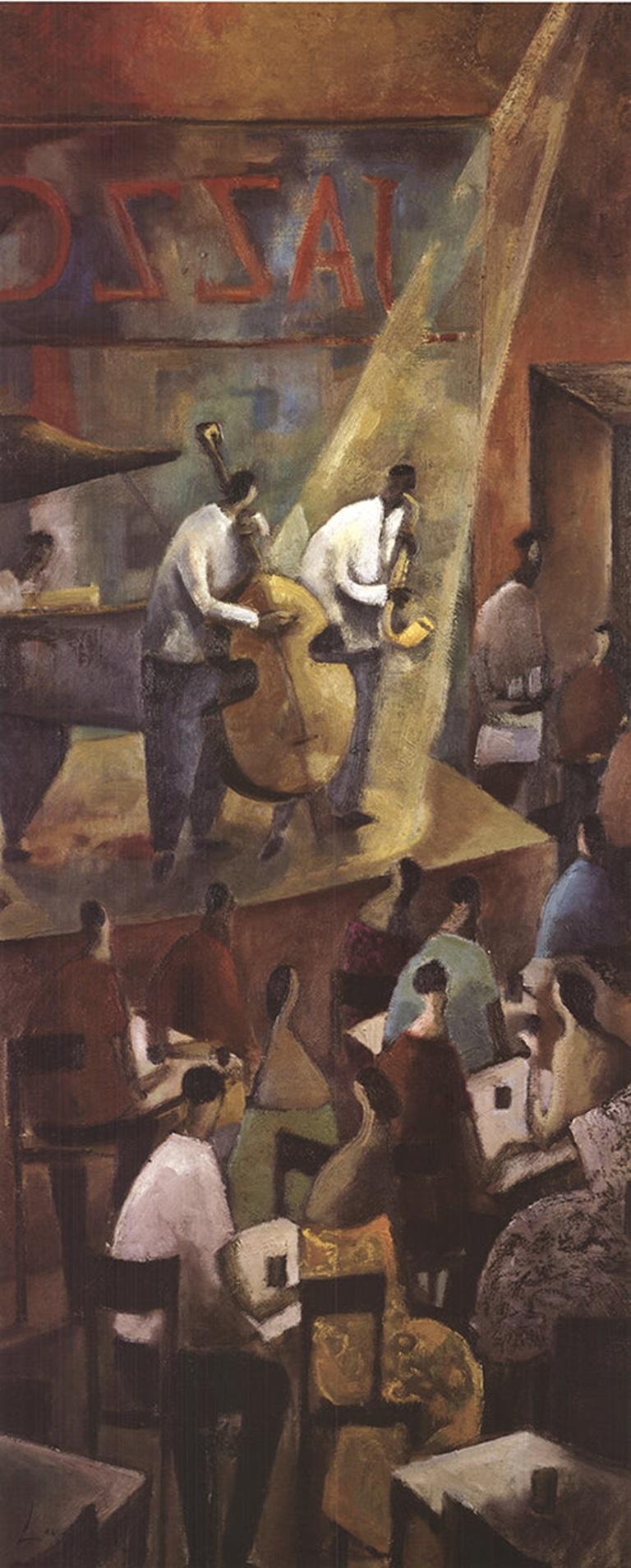 Didier Lourenco Jazz Club 2005 - Lithographie offset 2