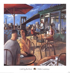 Didier Lourenco 'River Cafe, Brooklyn' 2004- Offset Lithograph