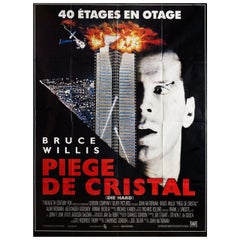 'Die Hard' 1988 French Grande Film Poster