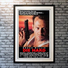 Die Hard, Unframed Poster, 1988