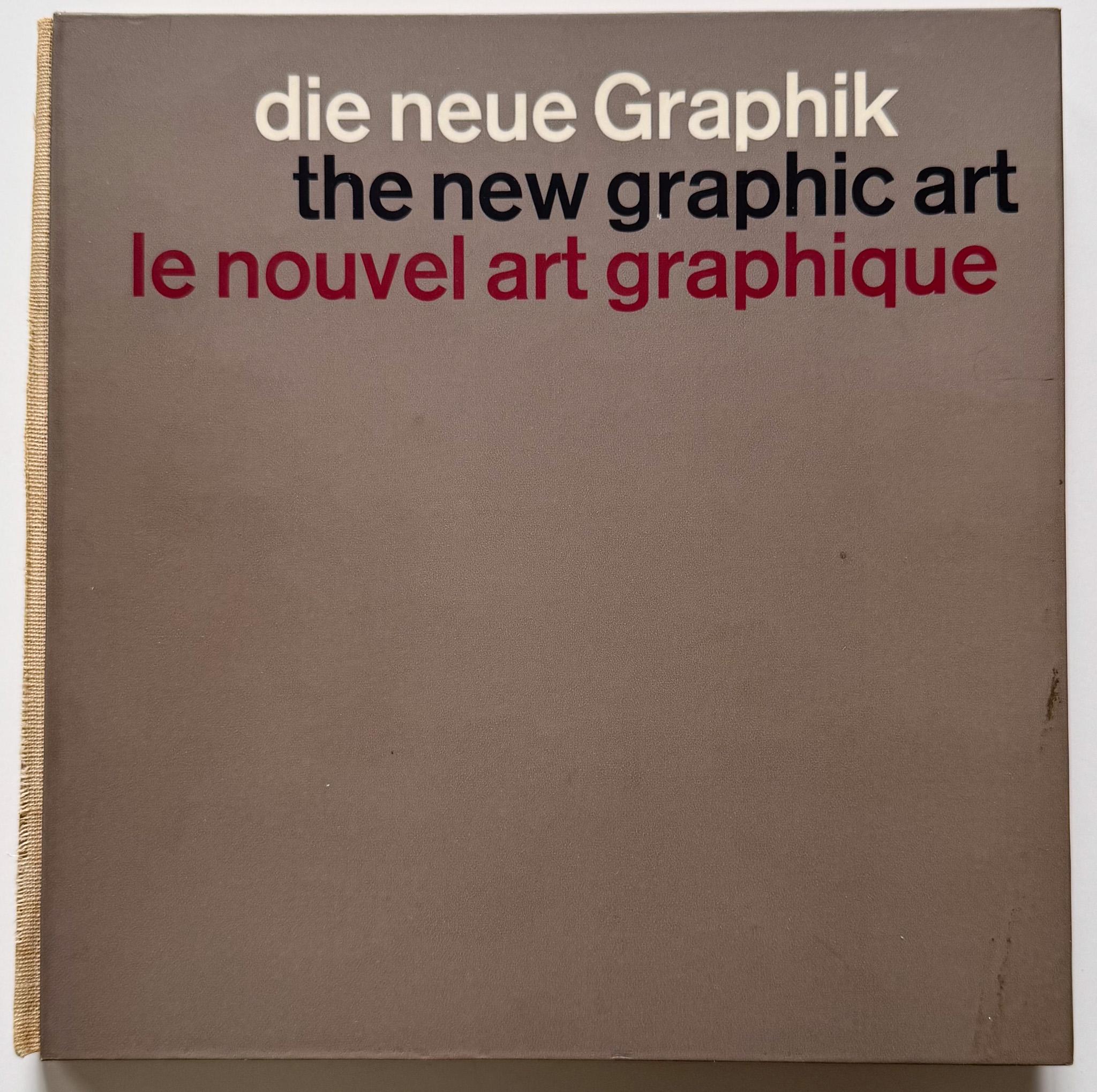 Minimalist Die Neue Graphik/The New Graphic Art/Le Nouvel Art Graphique (Association Copy) For Sale