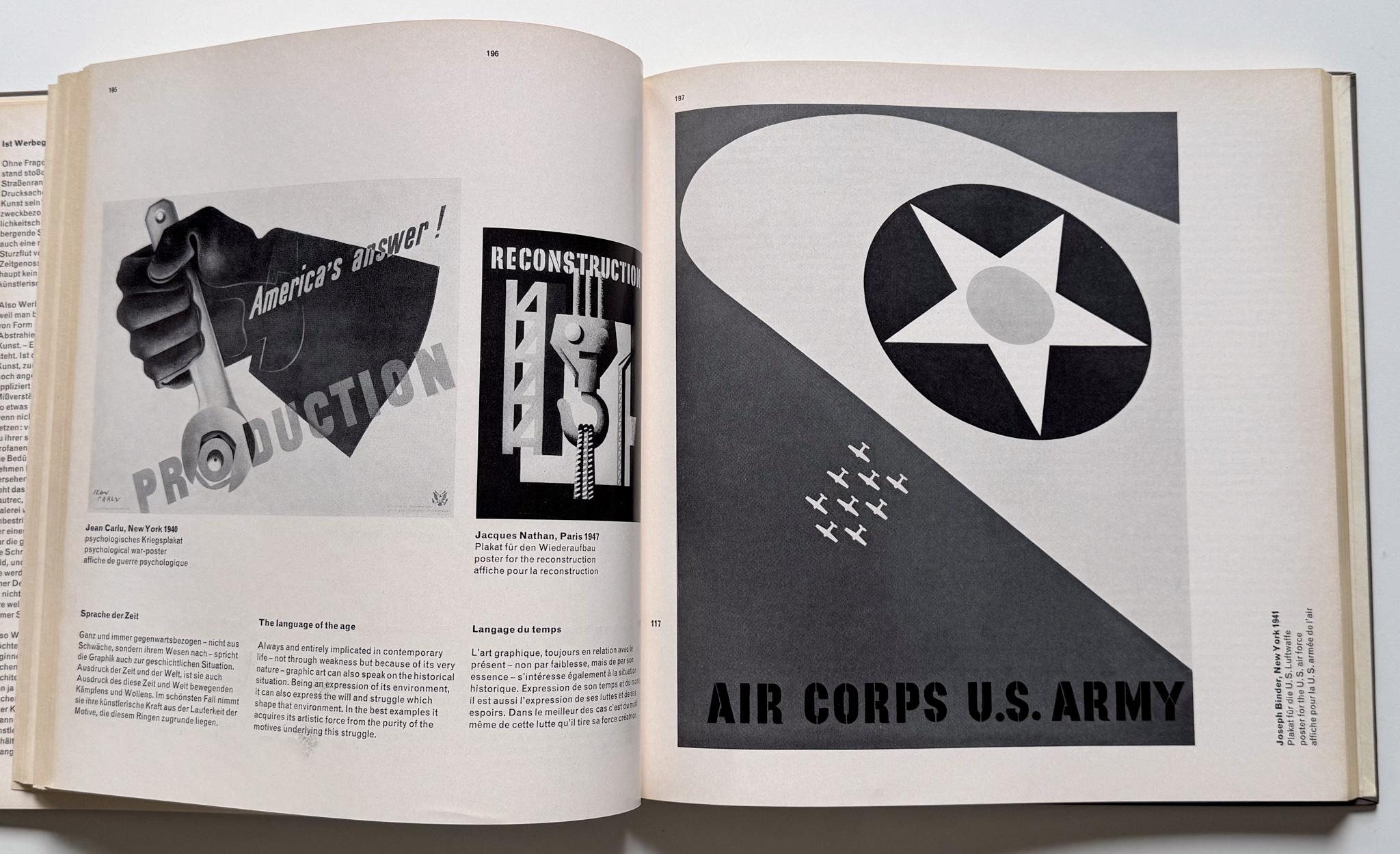 Mid-20th Century Die Neue Graphik/The New Graphic Art/Le Nouvel Art Graphique (Association Copy) For Sale