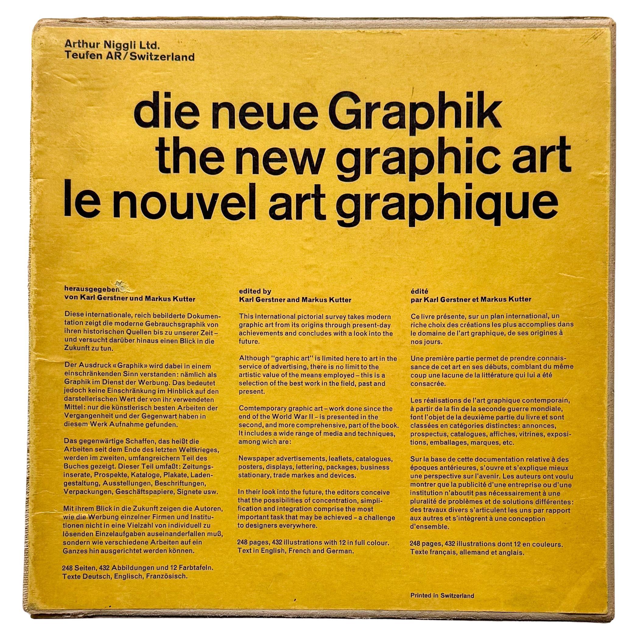 Die Neue Graphik/The New Graphic Art/Le Nouvel Art Graphique (Association Copy) For Sale