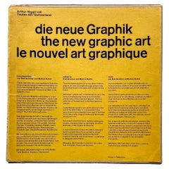 Die Neue Graphik/La nuova arte grafica/Le Nouvel Art Graphique (Copia associativa)
