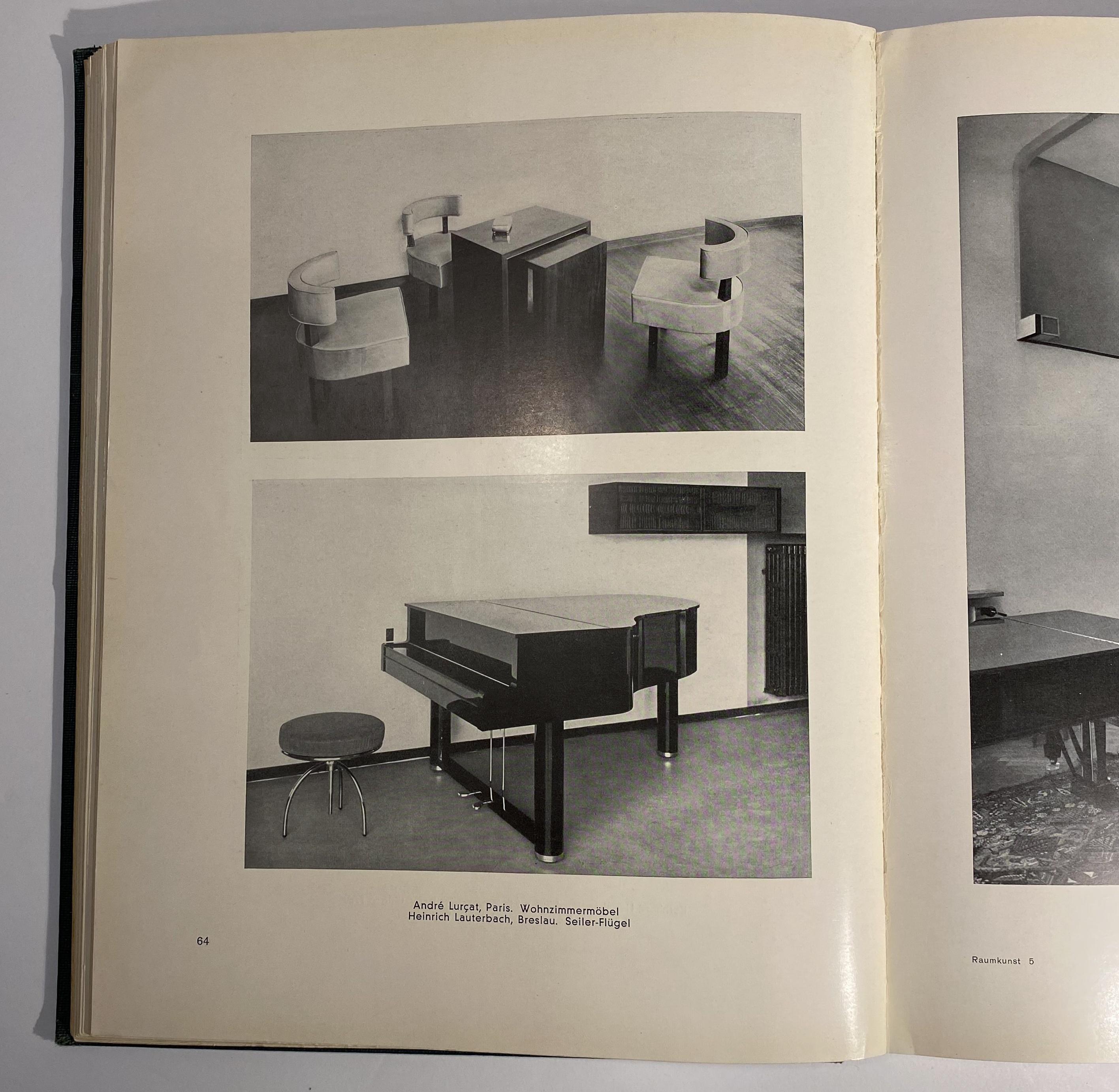 Buch „Die neue Raumkunst in Europa und Amerika“ (Mitte des 20. Jahrhunderts) im Angebot