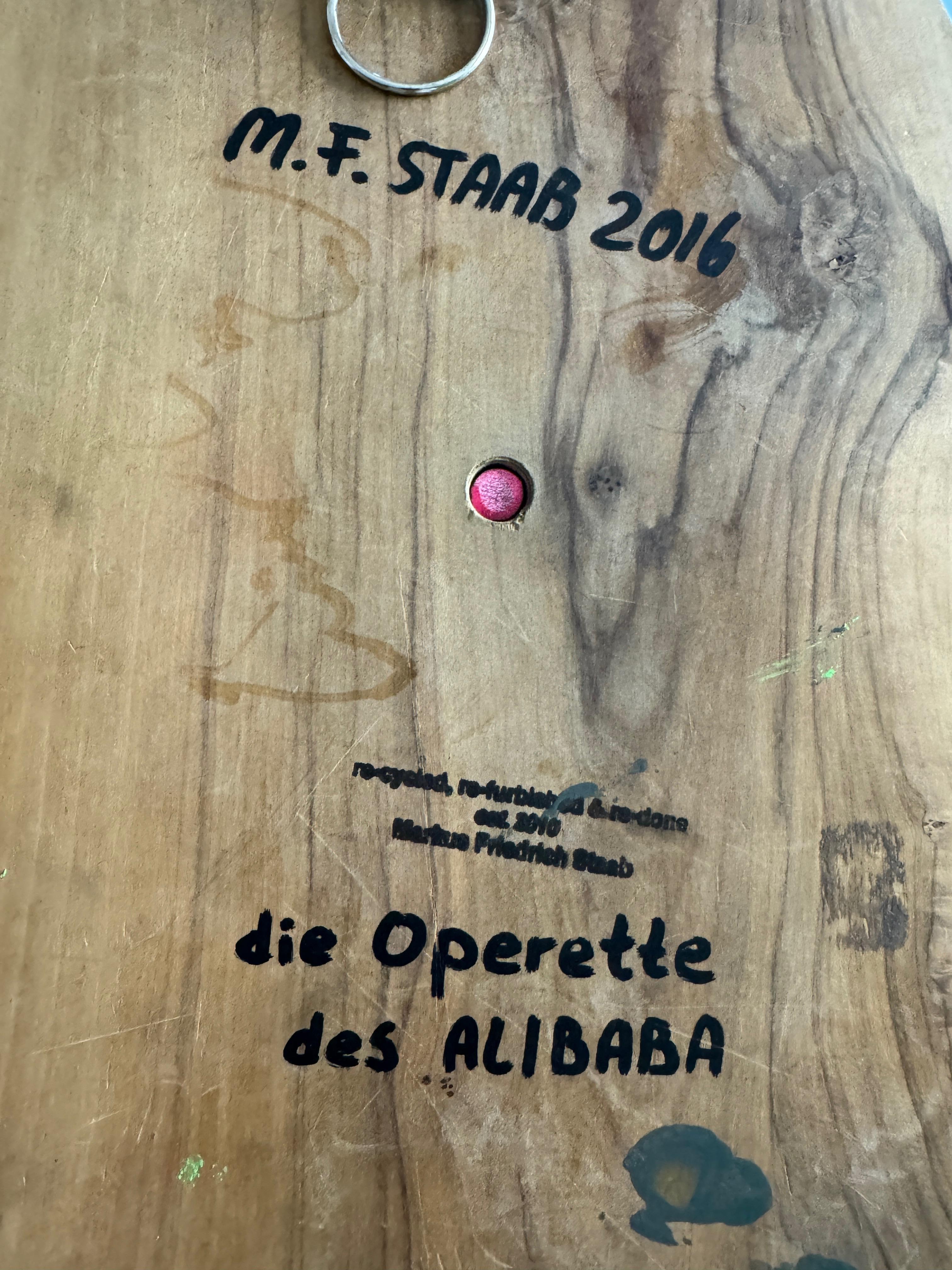 Other Die Operette Des Alibaba Wall Sculpture by Markus Friedrich Staab For Sale