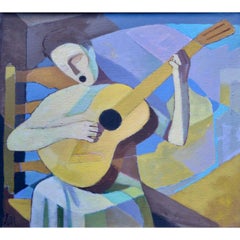 "Die Singende Lautenspielerin" Singing Lutenist