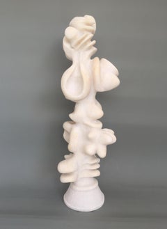 Die Vielnährende, Rare Naxian Marble Sculpture by Tom von Kaenel