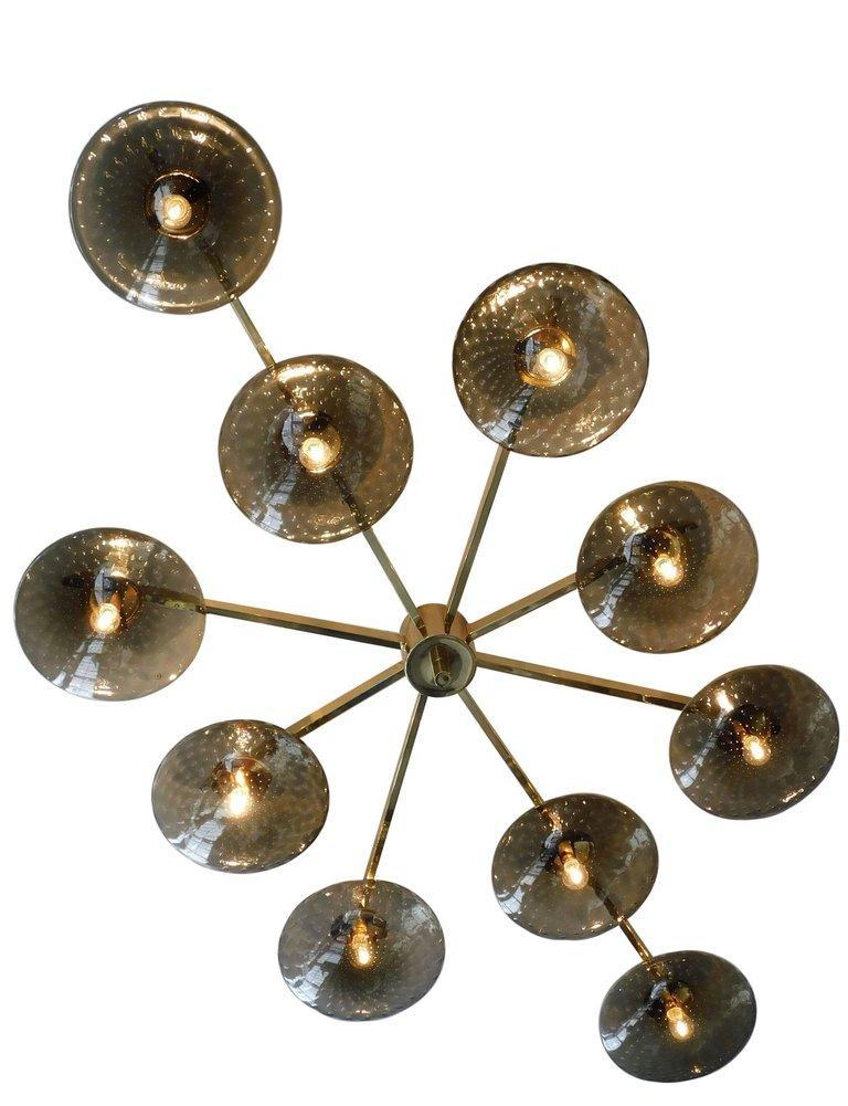 Dieci Shade Flush Mount by Fabio Ltd In New Condition For Sale In Los Angeles, CA
