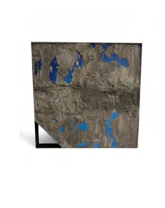 "Cabo" by Diego Anaya, blue and concrete sculptural art piece - 1stdibs New York