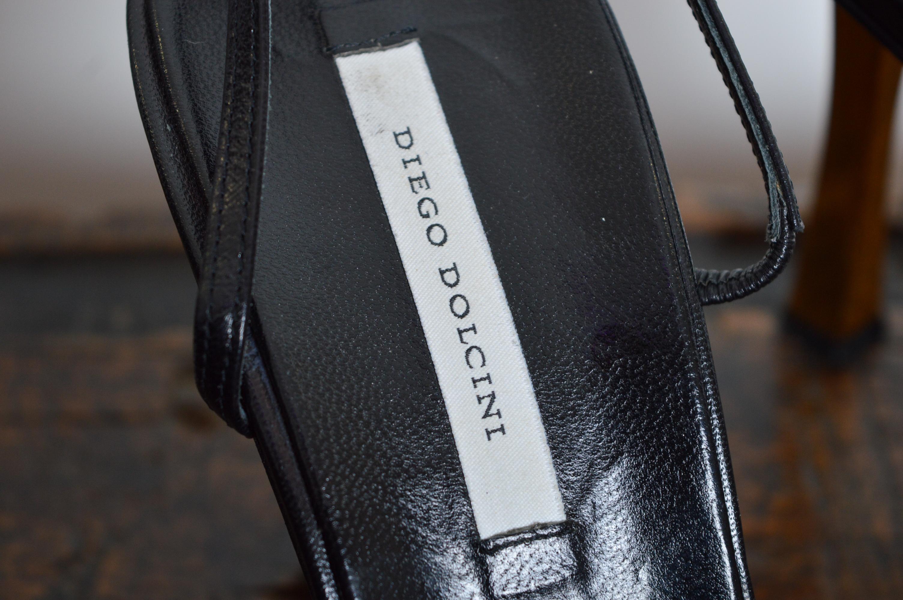Diego Dolcini early 2000s Tinsel Disco Sling back Court Shoe High Heels  39 / 6 In Good Condition For Sale In Sheffield, GB