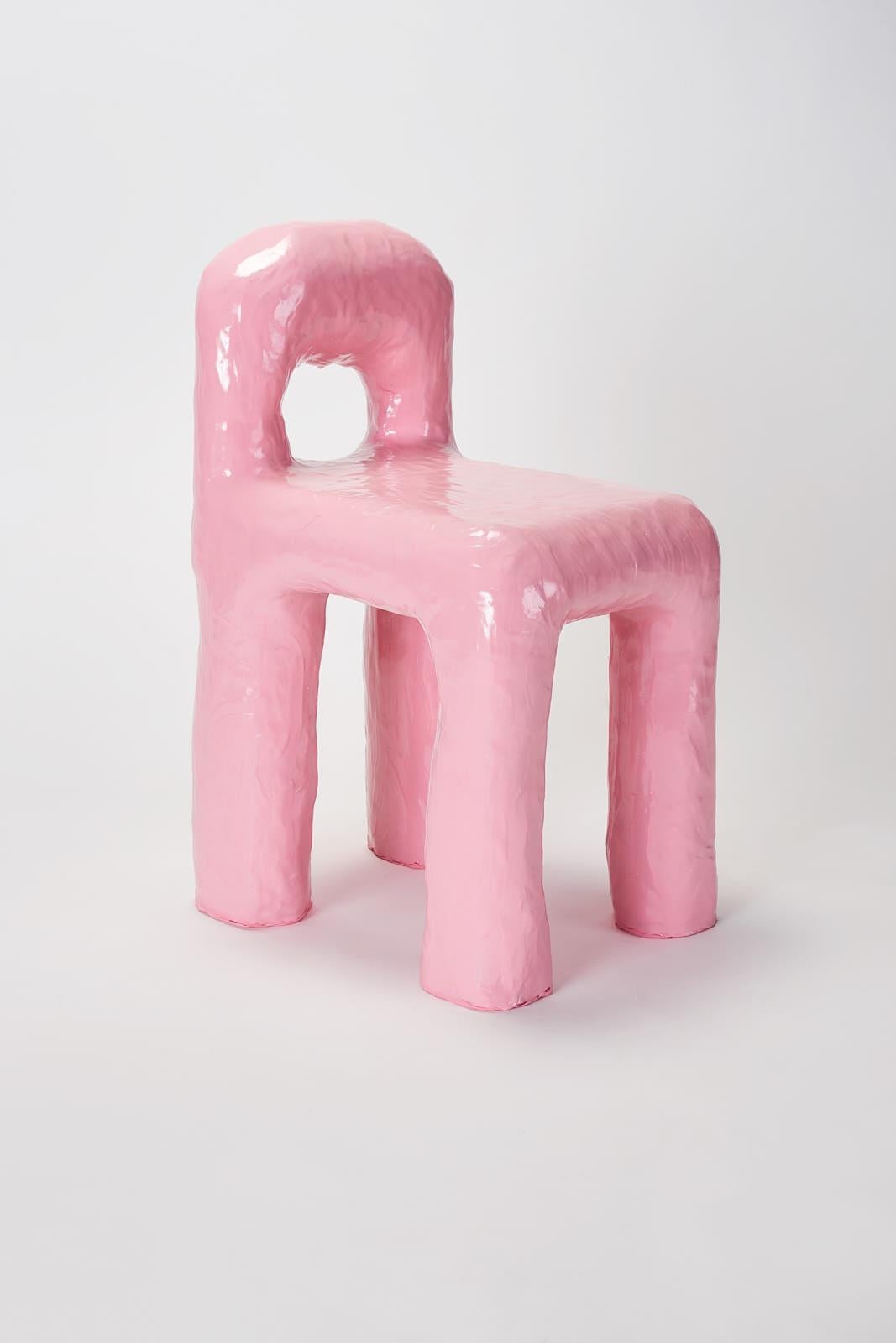 Diego Dough Stool Made in 643 Minutes by Diego Faivre Minute Manufacture Designs In New Condition For Sale In AMSTERDAM, NH