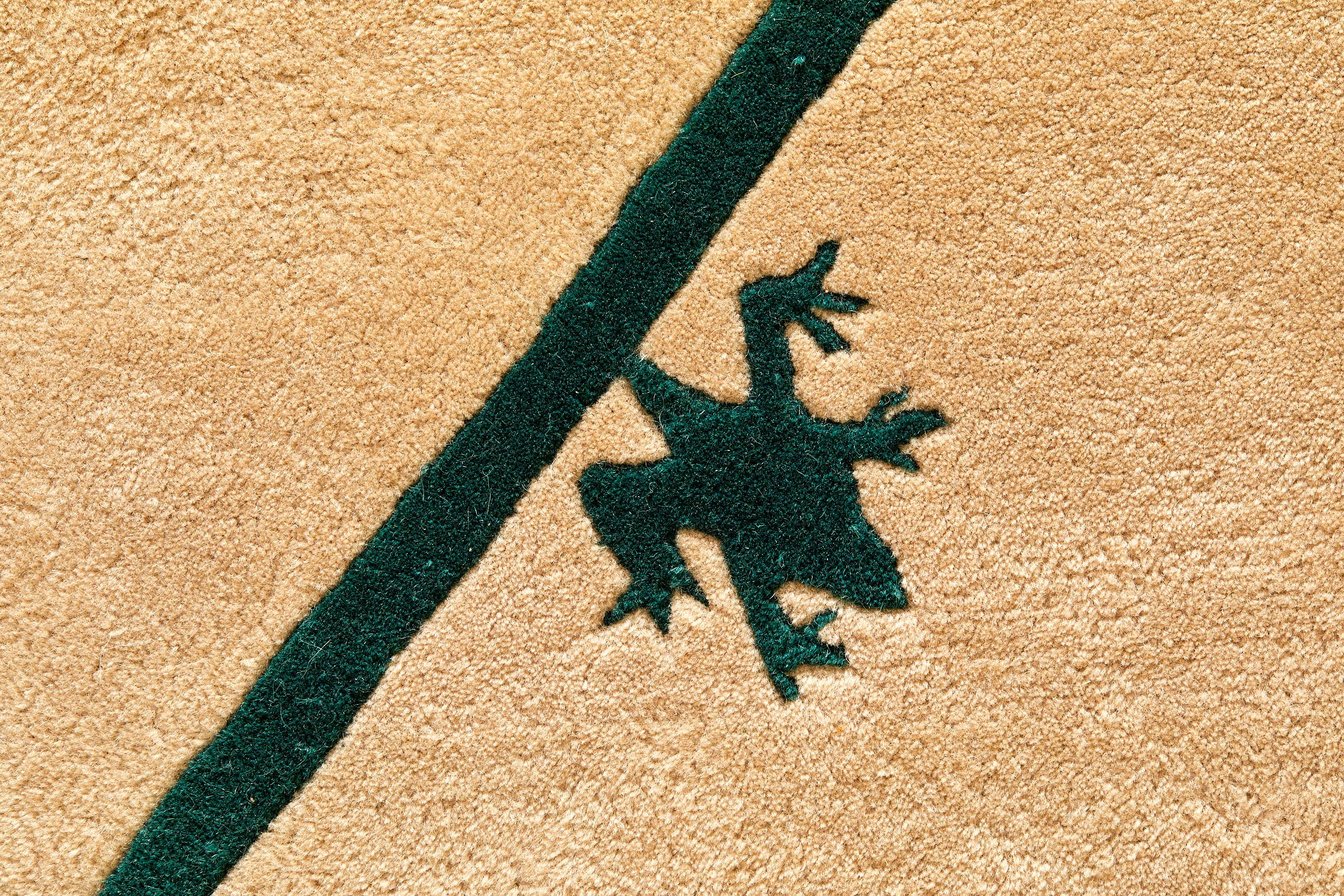 Diego Giacometti (1905)1985), La Promenade ses Amis carpet, circa 1958. In Good Condition In Nice, Cote d' Azur