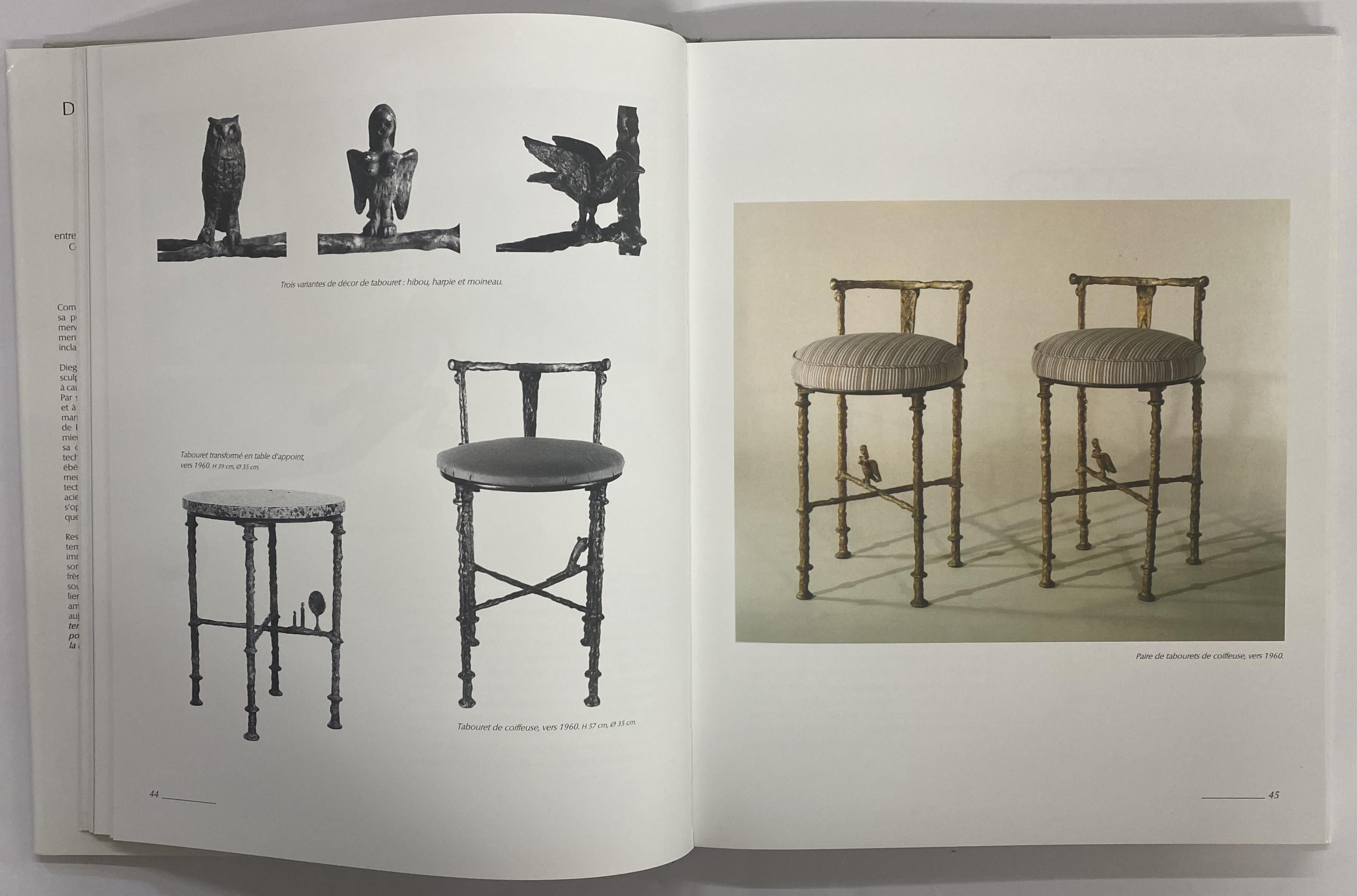 Papier Diego Giacometti par Daniel Marchesseau (livre) en vente
