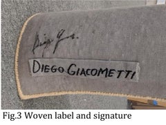 Diego Giacometti Rug, “La Promenade des Amis”