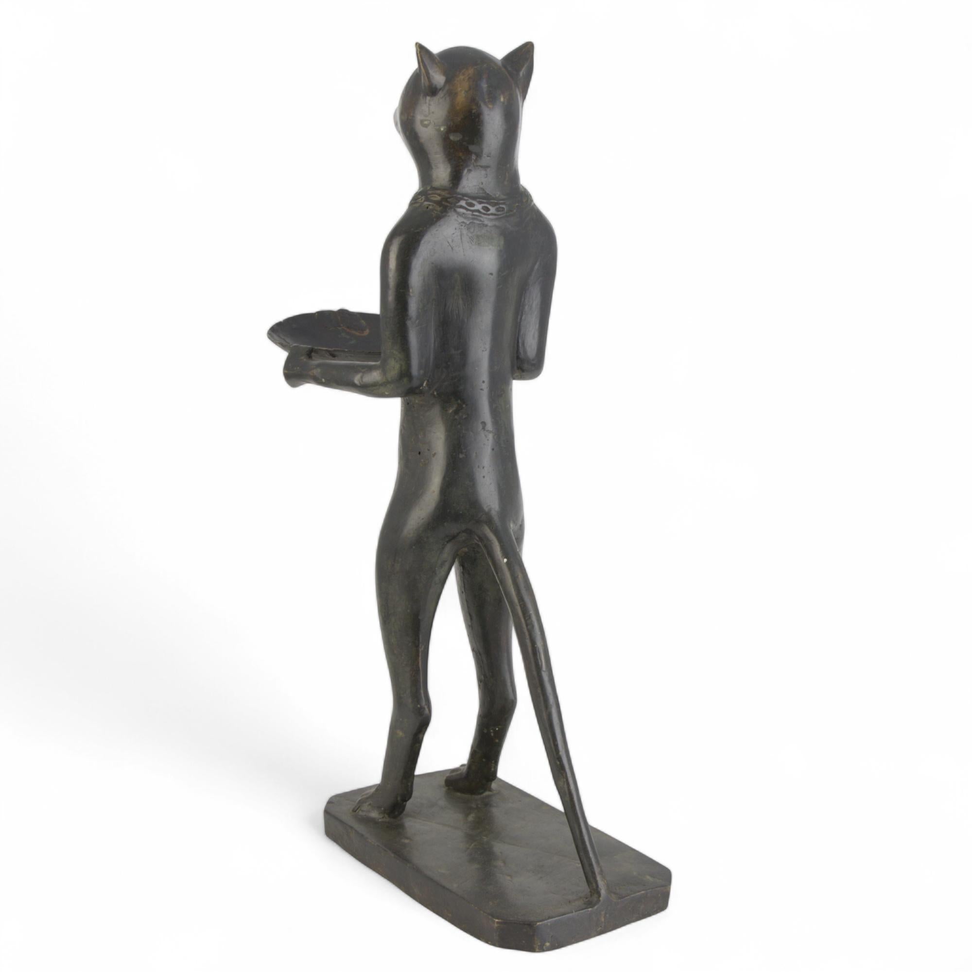 Statue en bronze de style Diego Giacometti 
