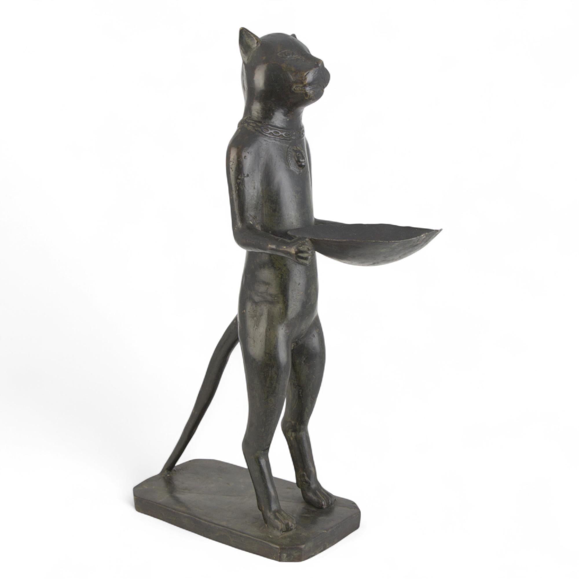 20ième siècle Statue en bronze de style Diego Giacometti 