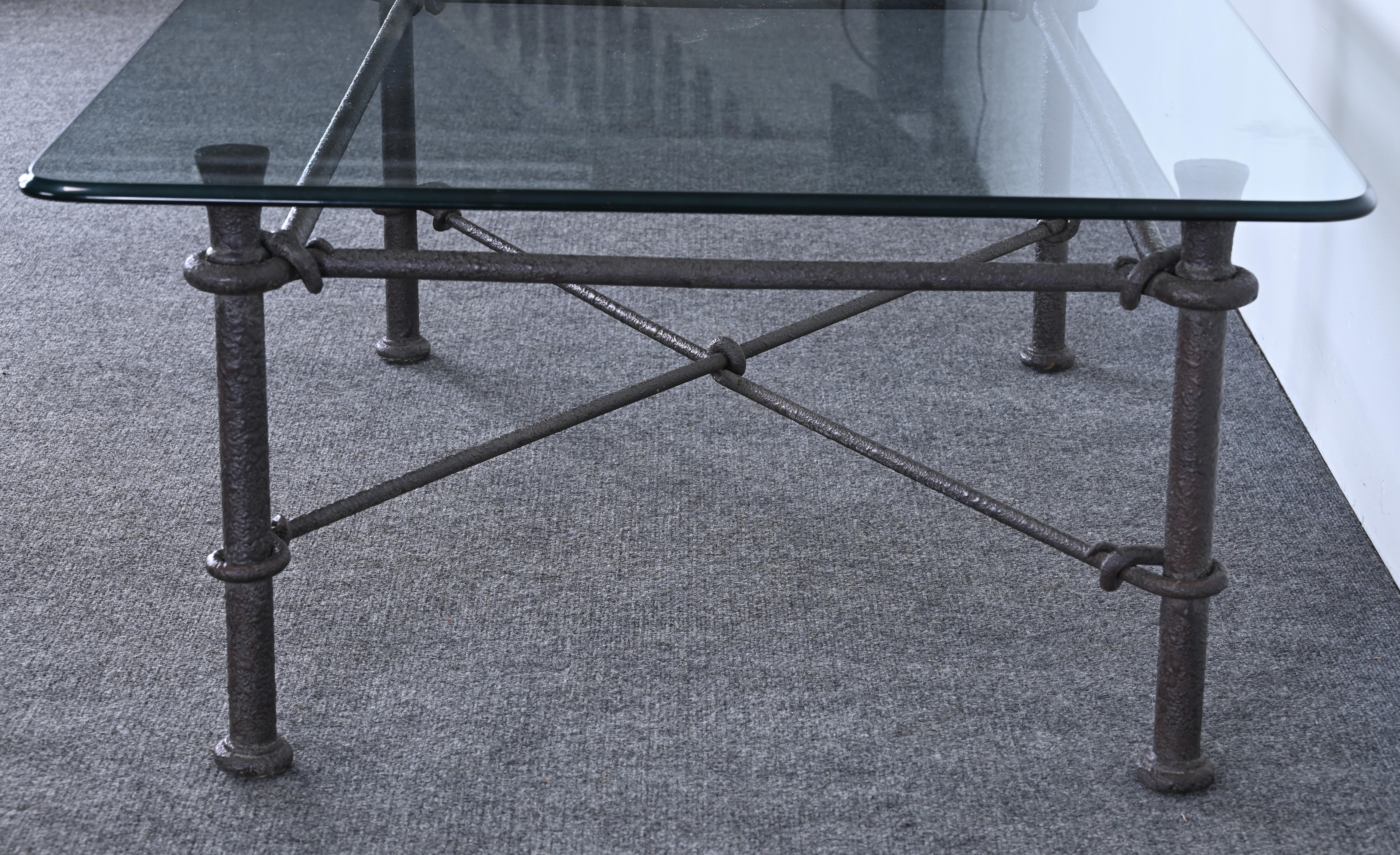 Diego Giacometti Style Coffee Table, 1980s 1