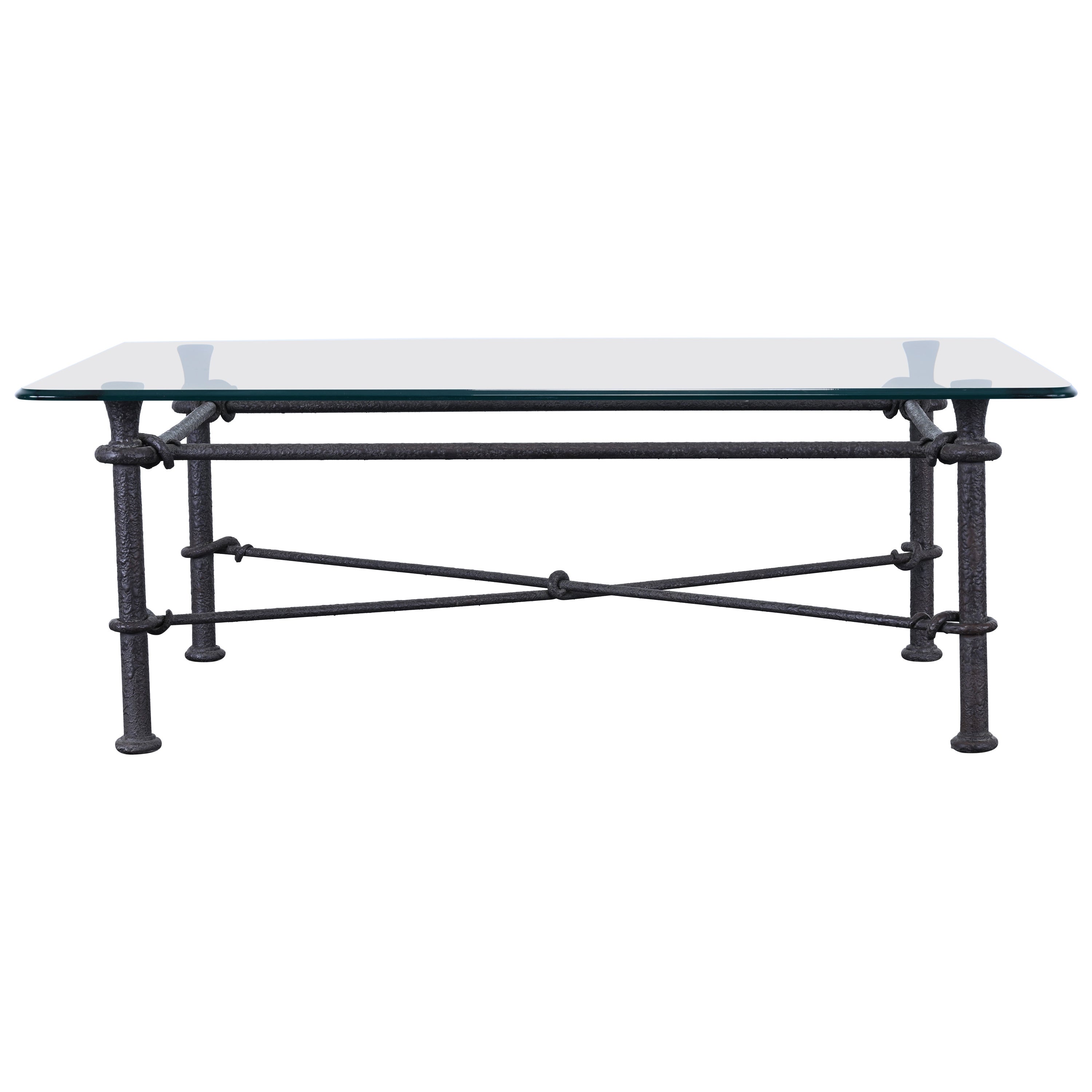 Diego Giacometti Style Coffee Table, 1980s