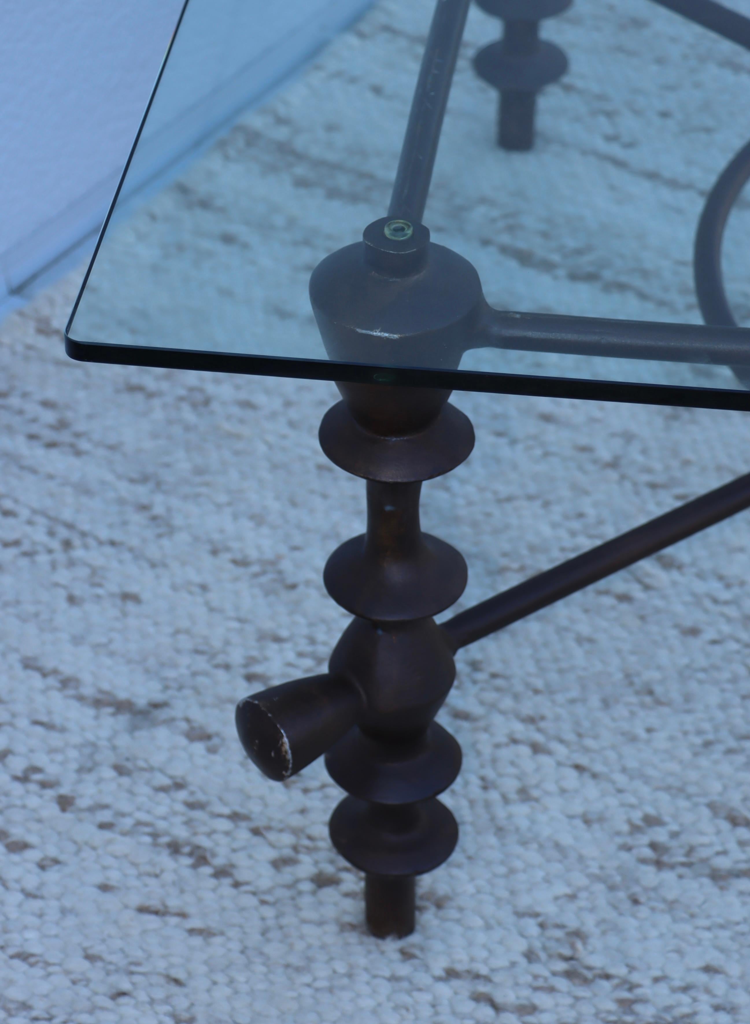 Grande table basse de style Diego Giacometti en vente 9