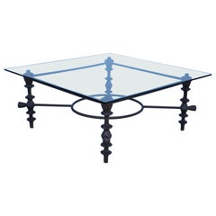 Diego Giacometti Style Large Coffee Table