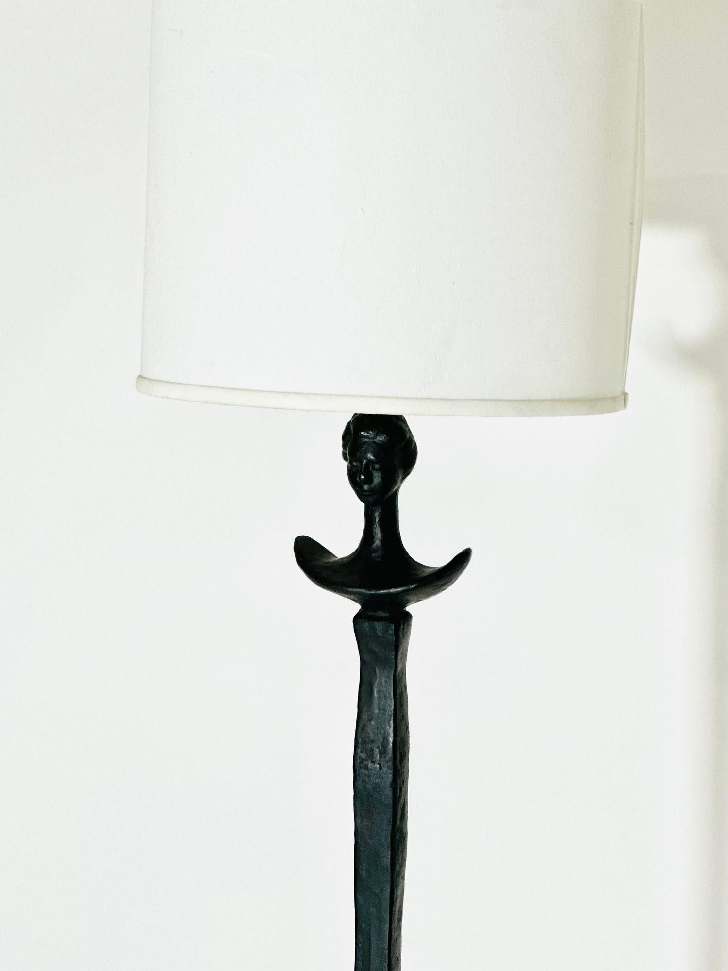 American Diego Giacometti Tete De Femme Floor Lamp