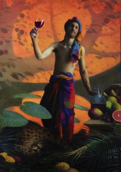 "Dioniso: Portador del Amor" Pintura al Óleo