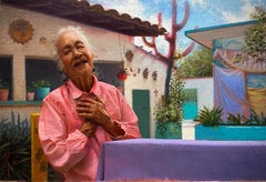 „El Rancho de Gaby“ (2022) von Diego Glazer, Original-Ölgemälde