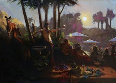 "Lenaia" Oil Painting
