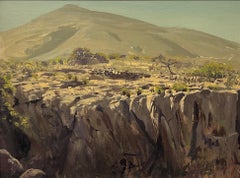 "Sabanilla" Pintura al Óleo Original, Barranco de Sabanilla, México