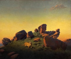 "Shadow's Edge" Oil Painting