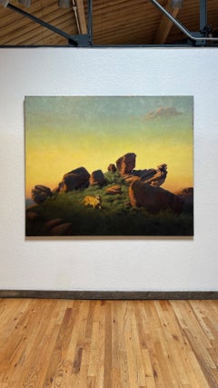 "Shadow's Edge" Oil Painting