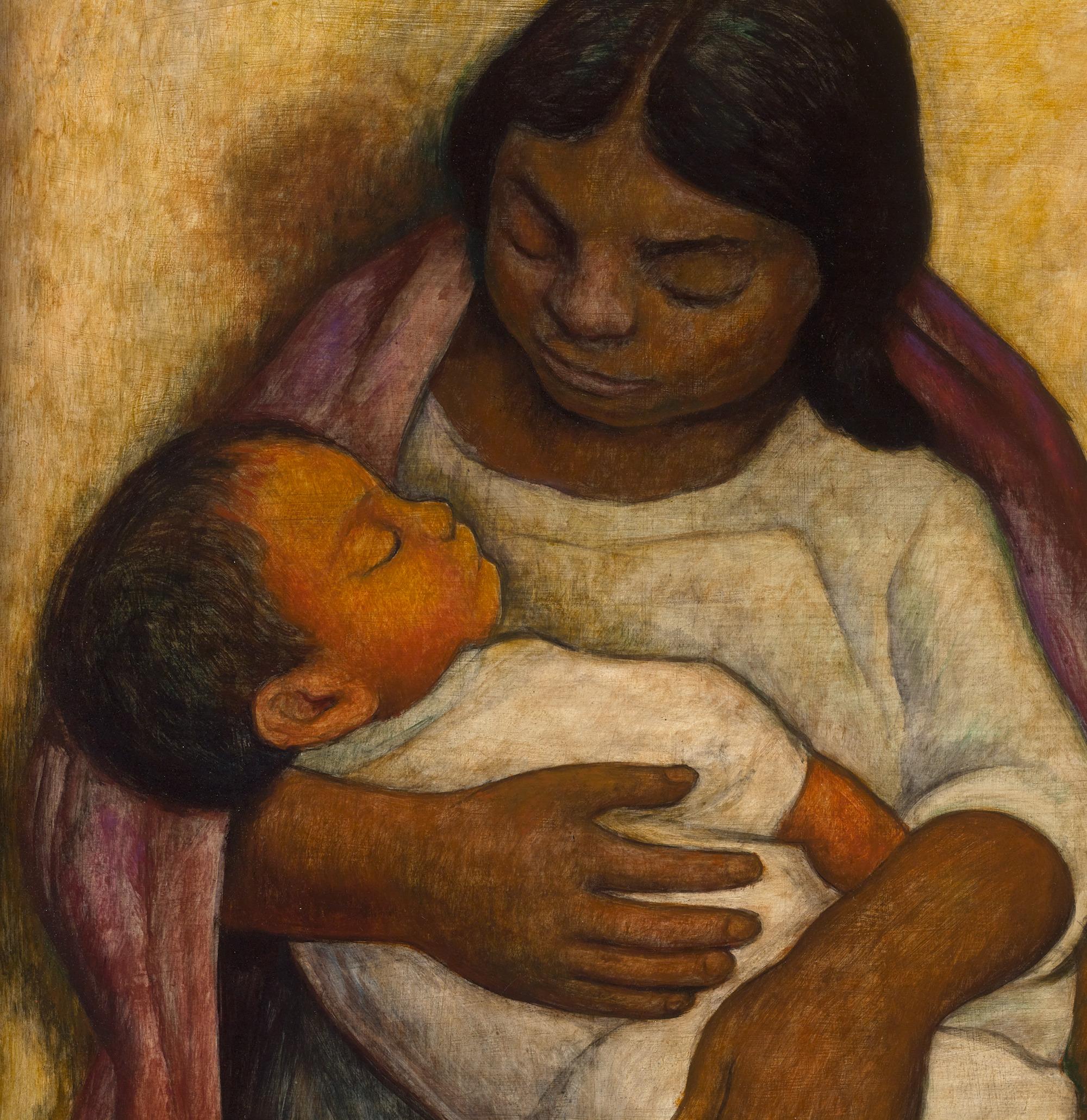 Delfina y Dimas di Diego Rivera 2
