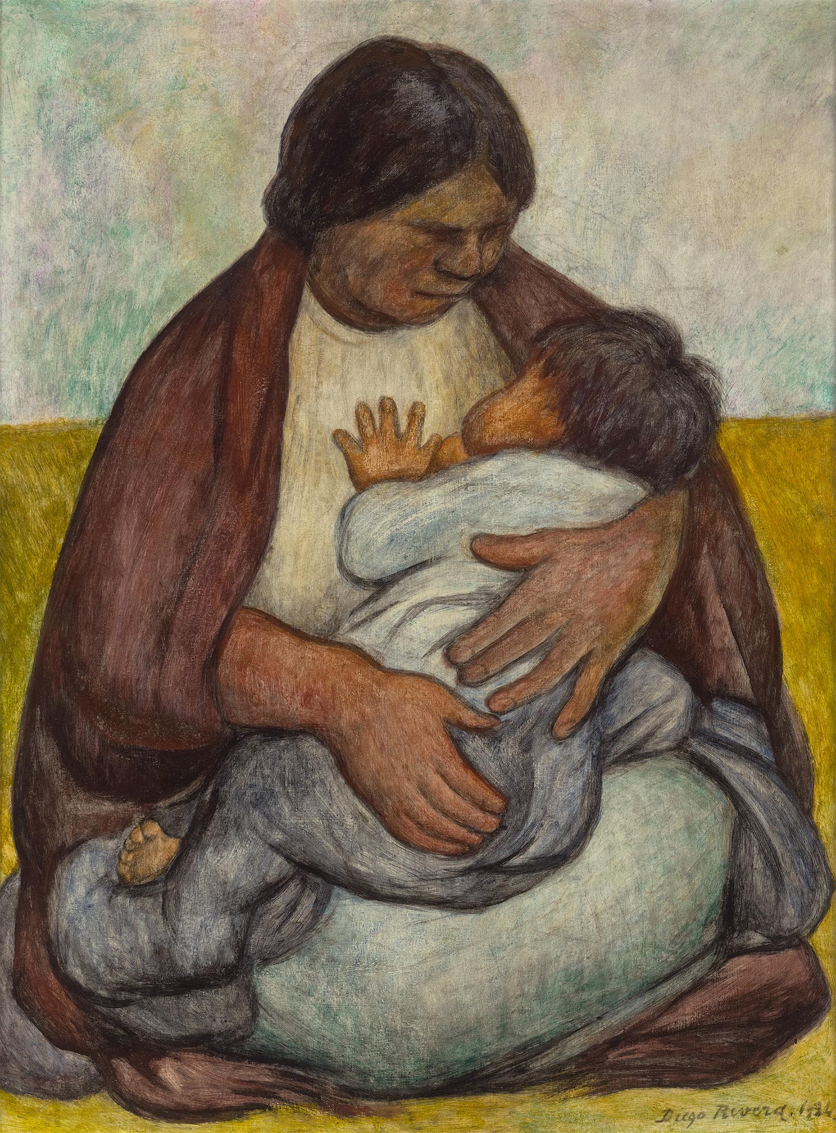 „Mutter und Kind“ von Diego Rivera