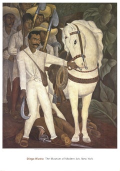 Vintage 1998 Diego Rivera 'Agrarian Leader Zapata'