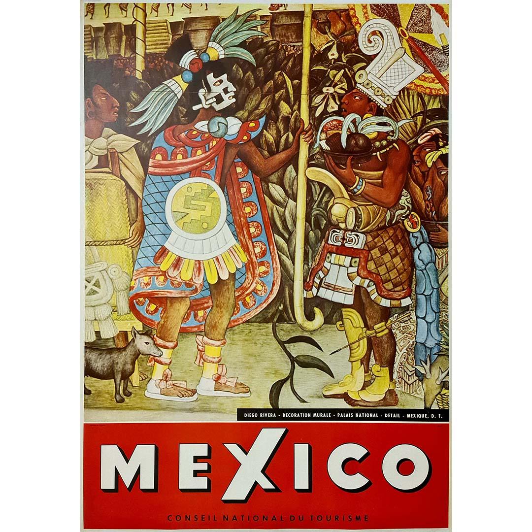 Where can you find examples of Diego Rivera's work today?