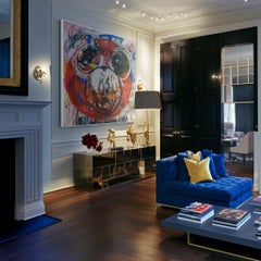 Mickey mouse painting Street Art Basquiat Style