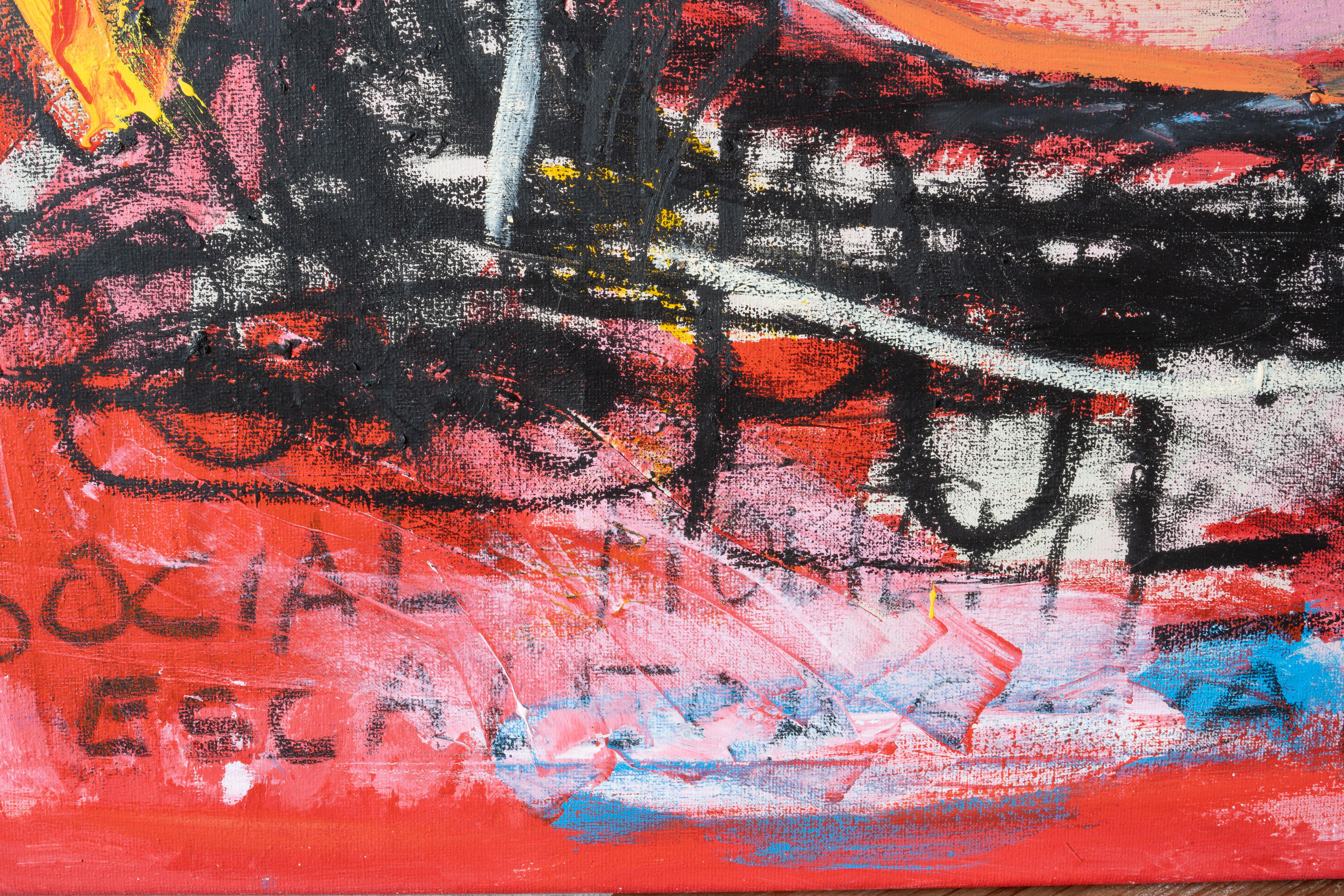AI Sopa de realidad Arte callejero al estilo Basquiat 2
