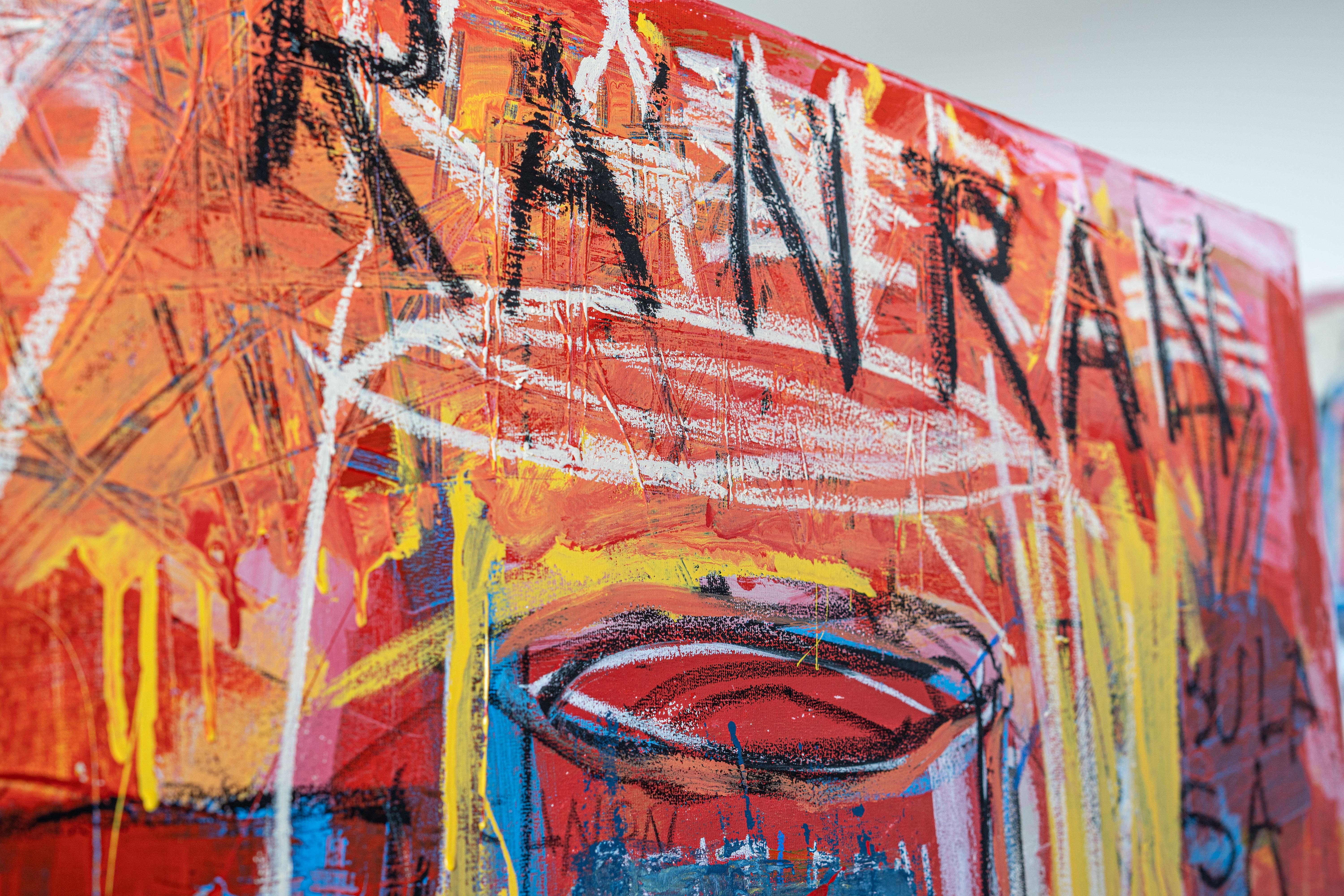 AI Sopa de realidad Arte callejero al estilo Basquiat 4