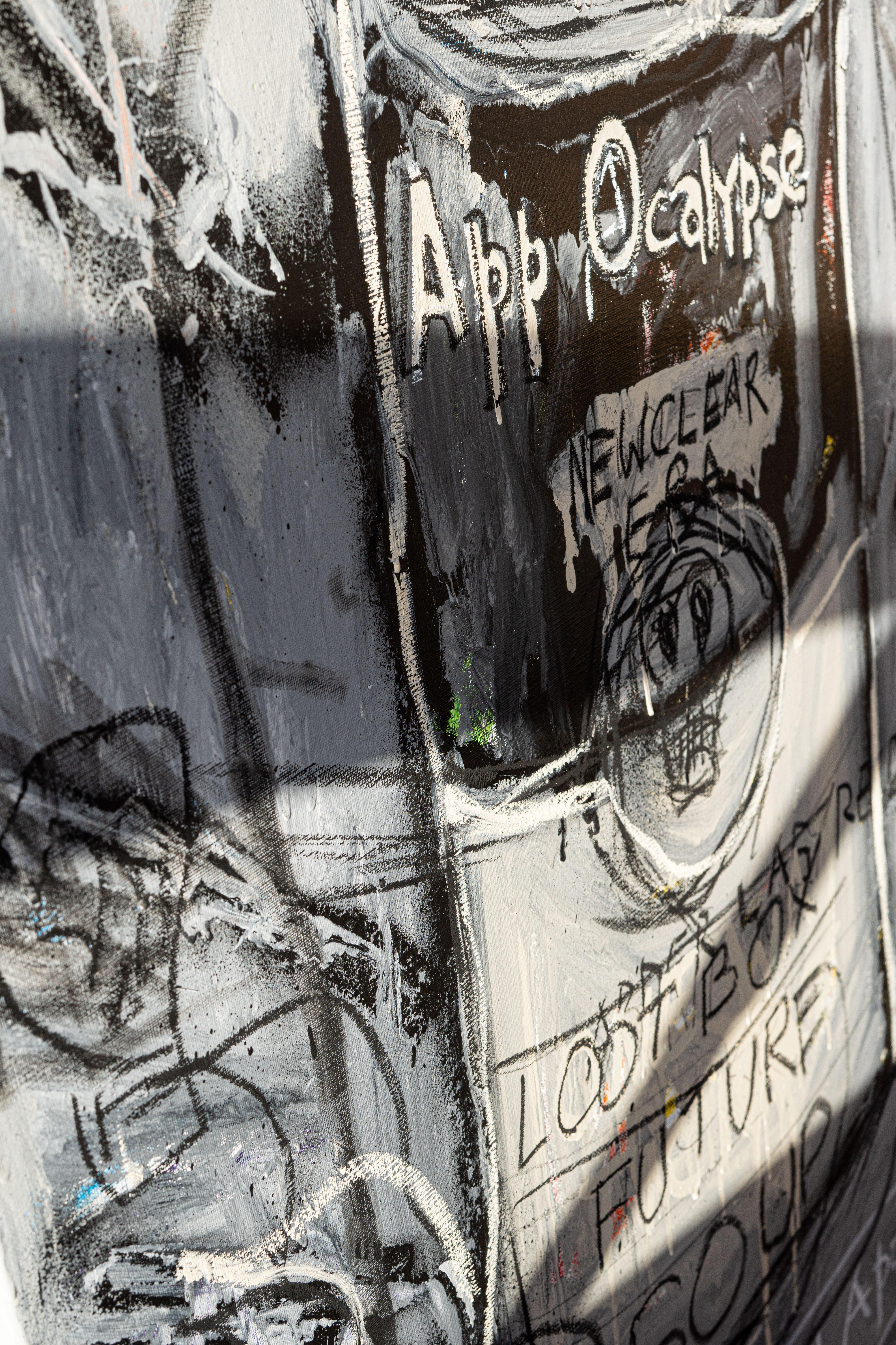 App Ocalypse - Art urbain Painting par Diego Tirigall